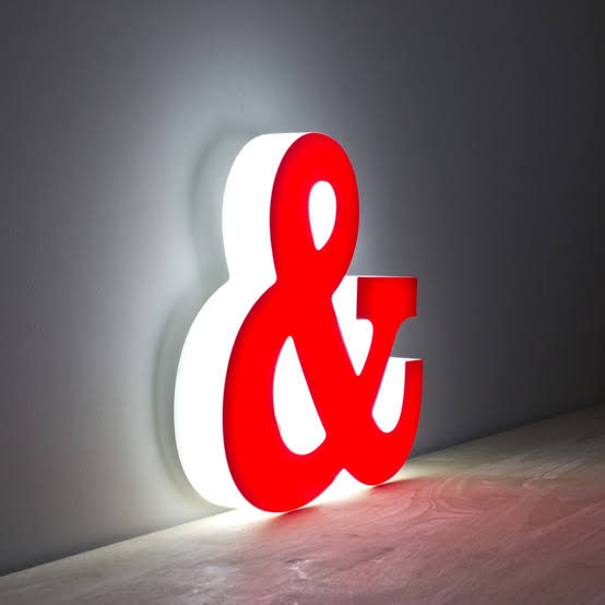 Side Light Advertising Sign